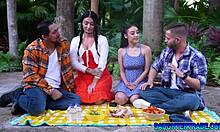 Stepdads Juan Largo Nicky Rebel Feel Pure Bliss from Violet Gems Violet Ray