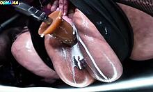 imagine your horny mature godmama begging for huge dildo in her hairy wet cunt