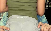 Girlfriend's friend begs filming her big ass dance in panties!