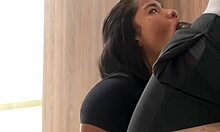 Stepfather's BBC Sucked Deep By Horny Stepdaughter