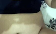 indonesian milf with monster tits rides huge cock then squirts in missionary