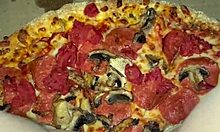 pizza masturbation cumshot on food kinky arab teen pussy squirts hard 🍕💦