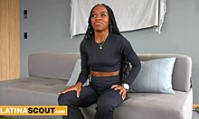 submissive ebony brazilian tattooed slut slapped hard at casting?!