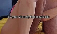 i suck this guy's fat cock so wet n sloppy hope hubby watches me squirt