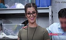 big ass military thief in thongs caught by cop bends over to sing his rough song