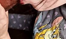 your brother's girlfriend mistakes me for him and begs for rough closet fuck