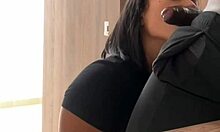 Stepfather's BBC Sucked Deep By Horny Stepdaughter