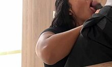 Stepfather's BBC Sucked Deep By Horny Stepdaughter