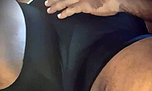 damn pastor's hand rubs that big wet bbw evangelic pussy in tight shorts...