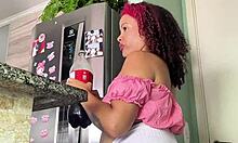 chubby girl farts loud with goofy ripped faces