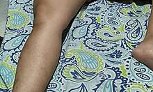 Latina Girlfriend's Big Natural Tits and Ass Groped Hard at Home