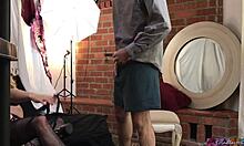 CAUGHT Webcam Babysitter Erin Electra FACIALED!