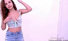 pretty teen sucks cock during modeling audition 😍🍆