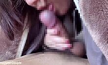 Stepson Wakes to Horny Japanese Milf's Intense Handjob Teasing Morning Cum Extraction!