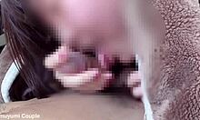 Stepson Wakes to Horny Japanese Milf's Intense Handjob Teasing Morning Cum Extraction!