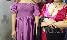 desi bhabhi sets up bestfriend for husband's thick cock threesome
