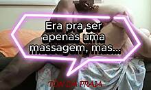 was brazilian bride's massage just that or handjob cum?