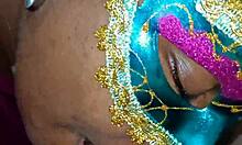 preta slurps cock deep till swallowing hot cum load