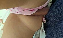 my boss shoved dick deep in my panties on crowded subway cum explosion