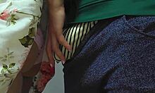 my boss shoved dick deep in my panties on crowded subway cum explosion