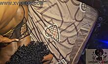 Sweet candy cane suck turns into brutal monster cock pounding