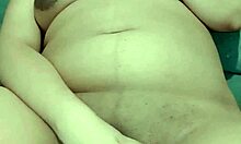 WOW! Chubby Pregnant Brazilian Teases Fat Pussy to Massive Orgasm!