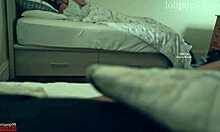 ripping shy asian teen's clothes for secret pussy pounding till she cums on family trip