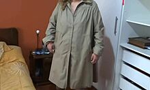 stepsis flaunts bikini beach curves then garter stockings tease