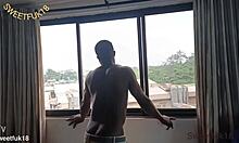 Sexy Ebony Latina Charges Phone But Yummy Shaved Pussy Tempts Fuck