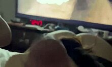 Latina Blowjob Turns Rimjob Anal Creampie
