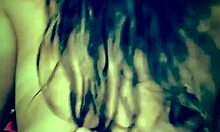 damn, this latina slut rides cock hard at the party with her tattooed friends