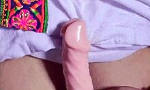 white dress indian stepmom fucks 9 inch dildo deep pussy water squirts hindi dirty talk