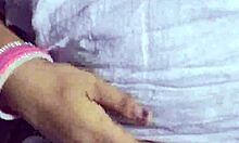 white dress indian stepmom fucks 9 inch dildo deep pussy water squirts hindi dirty talk