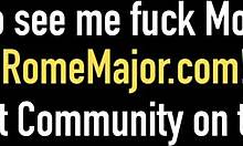 rome major bends over girlfriend's sexy roommate montana starr for deep hard interracial pounding