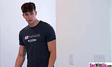 lucky guy on double date fucks two horny petite lesbians doggystyle cowgirl