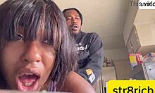 str8rich rams hot hood thot's ass and pussy with best sloppy deepthroat blowjob