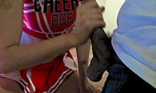 Hey you ever seen a cheerleader slut get her tight pussy pounded hard by friend?