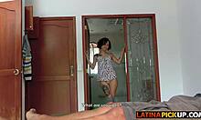 Big ass latina teen stretched deep anally cums hard on monster cock