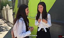 College Girls Ditch Studies for Huge Cock Blowbang and Cum Facials - Episode 1!