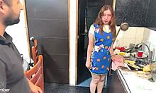 Juan Stone blackmails and bribes Latina Amber Prada for intense financial domination sex