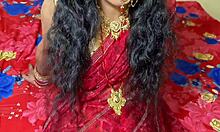 Newlywed Indian couple shares intimate bedroom moments in clear Hindi