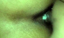 venezuelan wife lifts her ass high and spreads cheeks for intriguing fuck