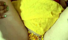 Newlywed Indian couple shares intimate bedroom moments in clear Hindi