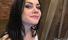 stunning 18yo avrora rich deepthroats cock for huge facial cumshot!