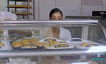 The baker stuffed my ass full of cum with Mariana Martix and Max Betancur