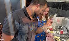 Juan Stone blackmails and bribes Latina Amber Prada for intense financial domination sex