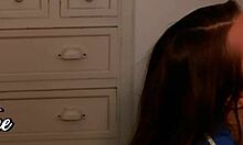 curvy teen nurse deepthroats cum in lingerie stockings at hospital?