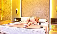 Pam Hotwife Bunny Fucks Huge Cock In Lingerie While Hubby Watches!