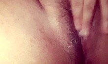 omg check my tiny dick fimo cumshot while gf squirts on her juicy tits 😍💦