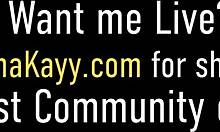 big dick boss bends over big titted blonde nina kayy for doggystyle office creampie after deepthroat